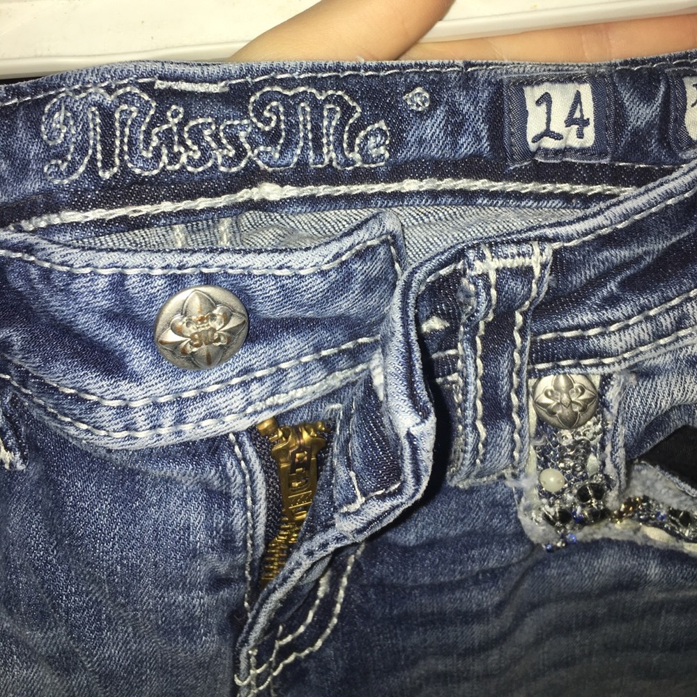 Miss me jeans girls size 14